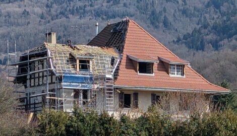 Rénovation de toiture et de quatre lucarnes à Saint-Martin-d’Uriage