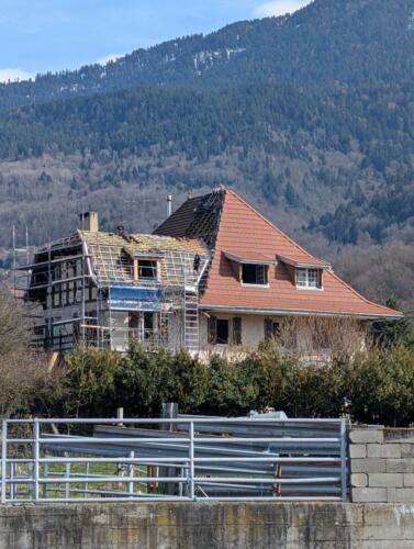 Rénovation de toiture et de quatre lucarnes